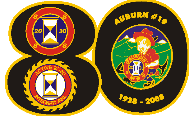 80th logo